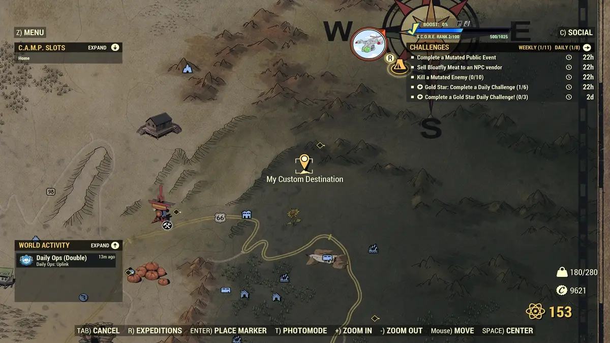 Finding bloatfly locations in fallout 76 at Freddy Fears House of Scares