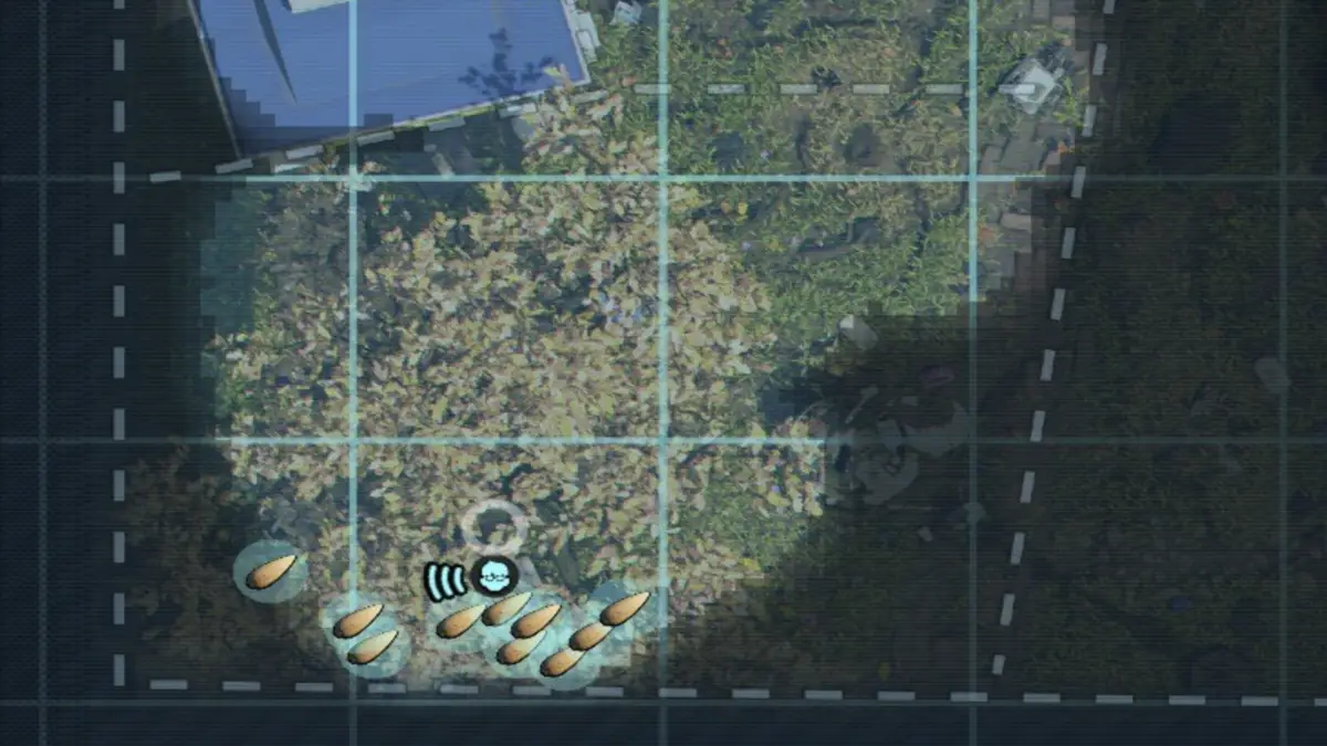 Where to find grass seed marked on the map in the entrance zone in grounded 2.