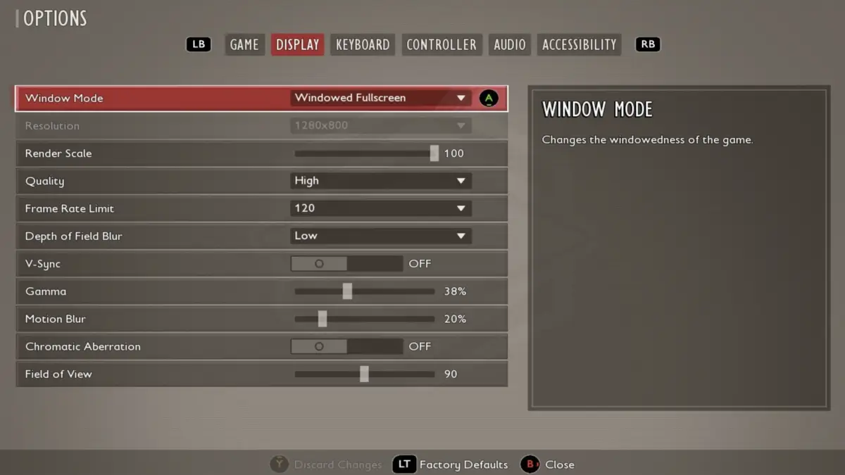 The in-game graphics menu used to show the best steam deck graphics settings for grounded 2.