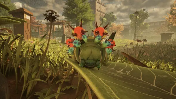In-game screenshot of a Catepillar used as feature image for How to Get Spine Nub in Grounded 2.