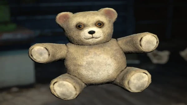 Finding a teddy bear in fo76 to complete the daily challenge.