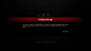 Here's how to fix the Steam Offline error in Dead by Daylight.