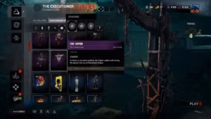 Unlocking the Vic Viper charm in Dead by Daylight by entering the iconic Konami code.