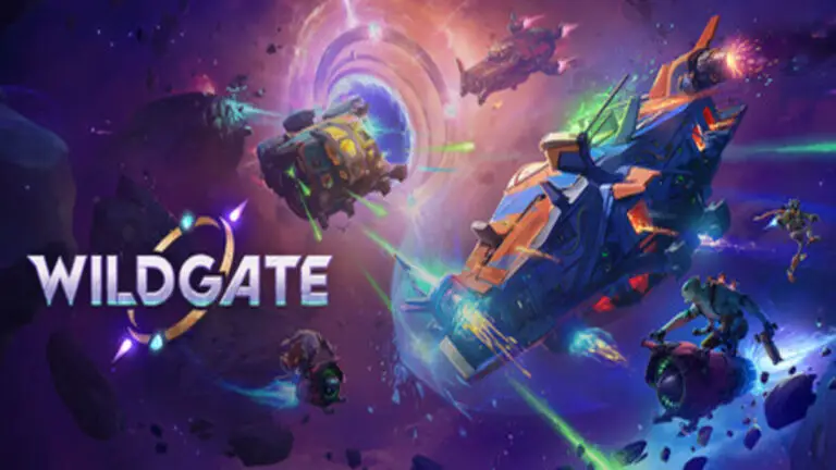 Wildgate promotional art from the Steam store page used as the featured image for Is Wildgate Crossplay?