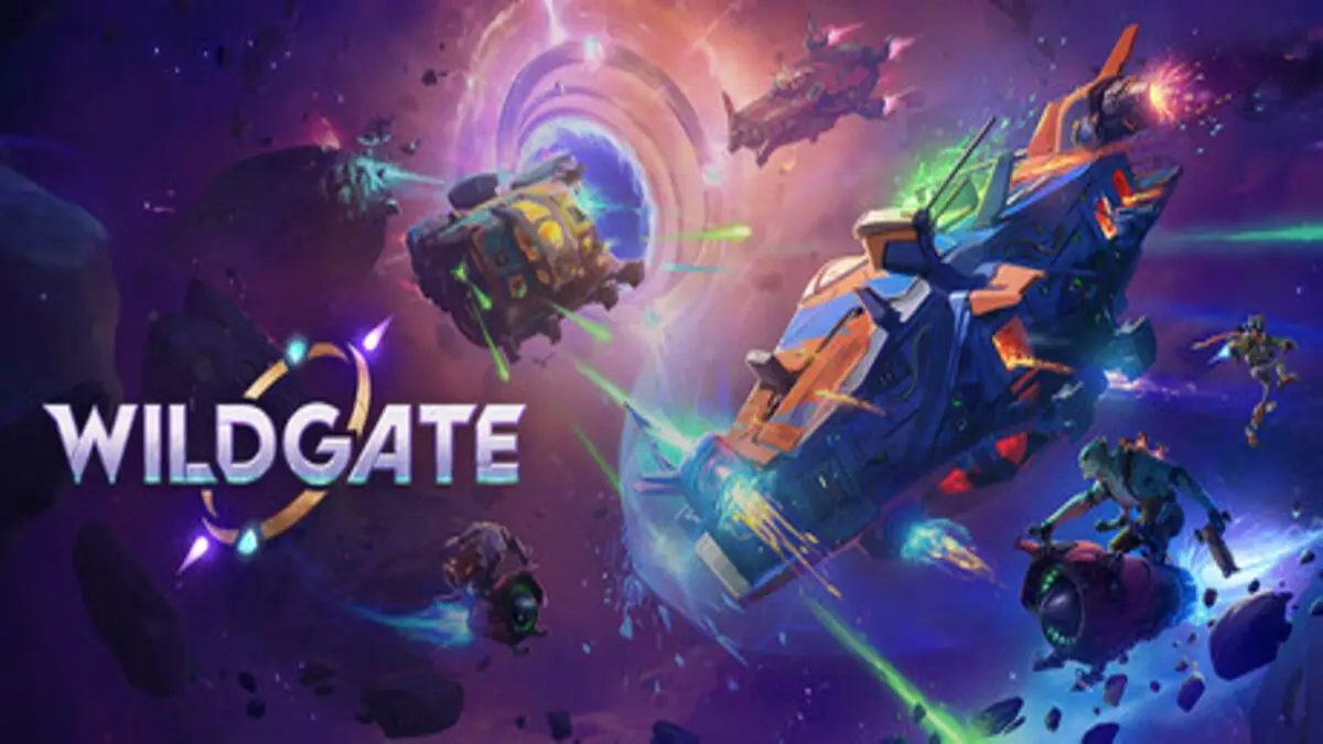 Wildgate promotional art from the Steam store page used as the featured image for Is Wildgate Crossplay?