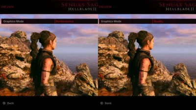 In-game screenshot of Senua used as featured in How to Enable Performance Mode in Senua's Saga: Hellblade II