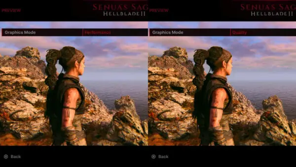 In-game screenshot of Senua used as featured in How to Enable Performance Mode in Senua's Saga: Hellblade II