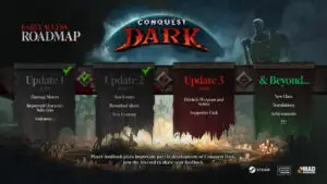 Roadmap for Conquest Dark 0.18.0 Early Access Update 2