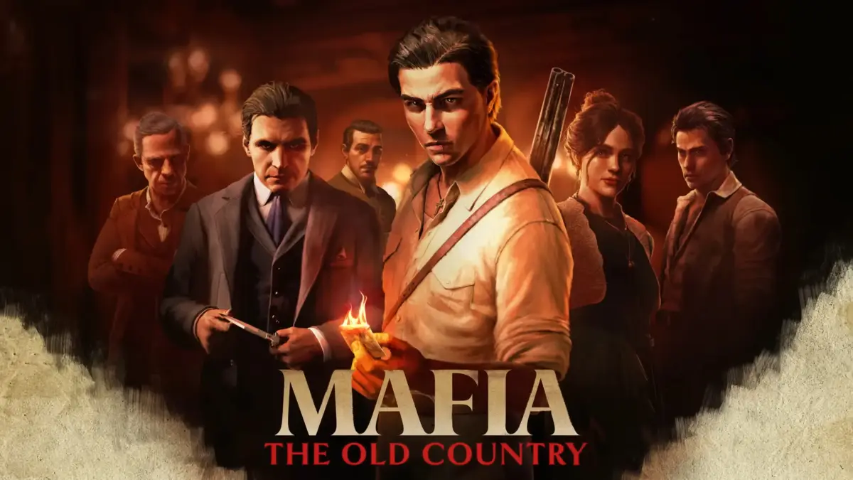 Promotional artwork from the store steam page for Mafia The Old Country.