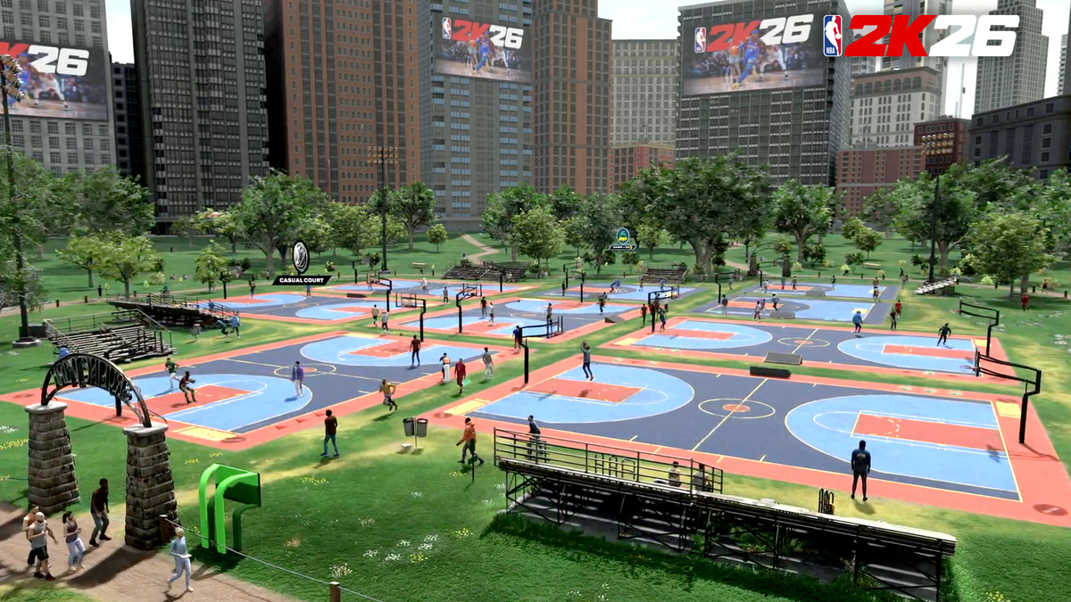 Season 1 in NBA 2K25 The City