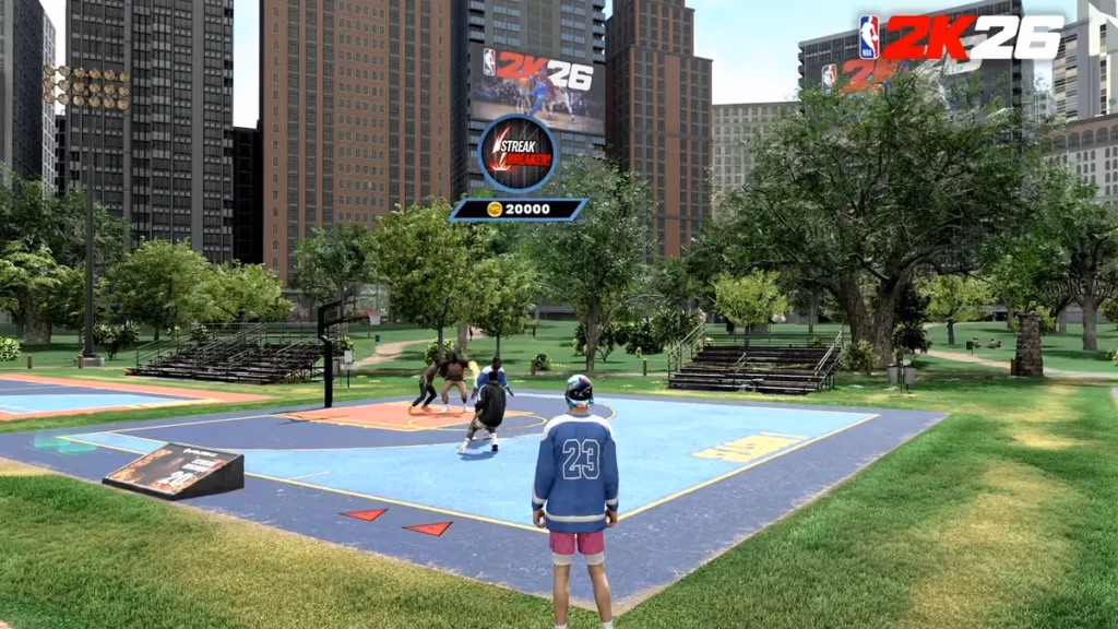 Streak breaker in NBA 2K26 The City