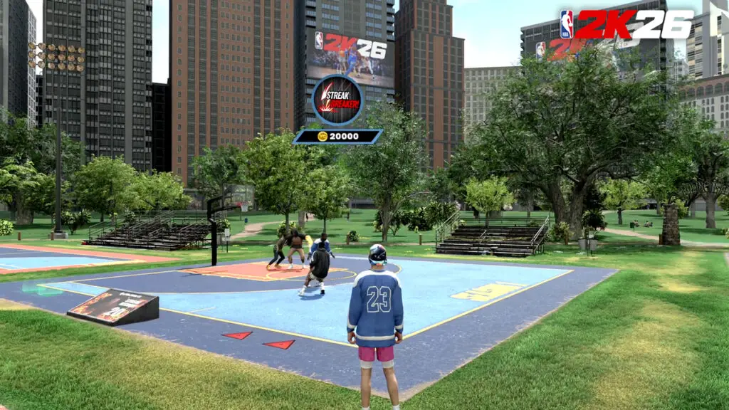 Streak breaker in NBA 2K26 The City