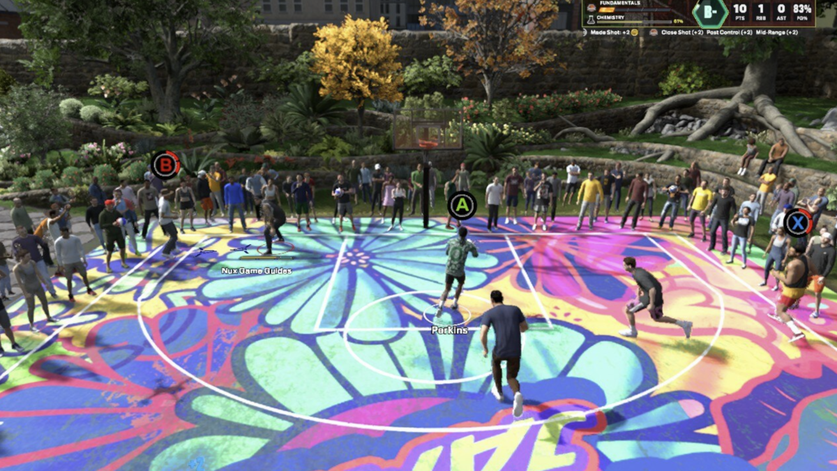 In-game screenshot of me Playing Ball in Street Kings in NBA 2K26