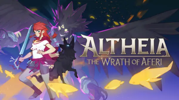 Promotional artwork from the Steam store page for Athelia The Wrath of Aferi Review