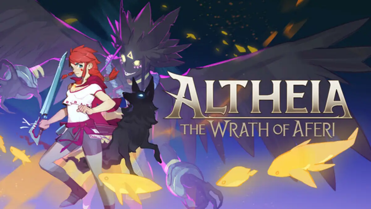 Promotional artwork from the Steam store page for Athelia The Wrath of Aferi Review