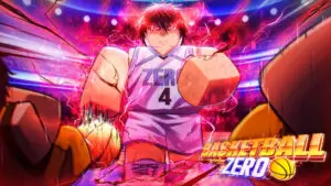 Promotional artwork from the Roblox game page used as feature image in Basketball: Zero Roblox Trello Link