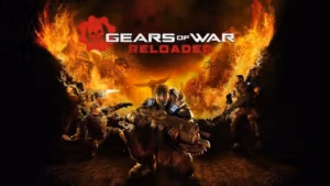 Promotional artwork from the official website used as the featured image for Gears of War Reloaded Review.