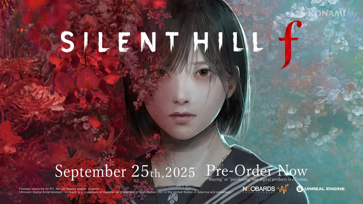 Promotional Artwork for Silent HIll f used as featured image for All September 2025 Video Game Releases