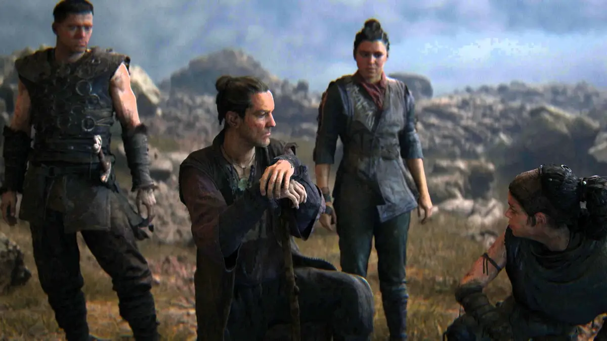 Senua, Thorgestr, Fargrimr, and Astrior used as featured image in All Voice Actors in Senua's Saga Hellblade II
