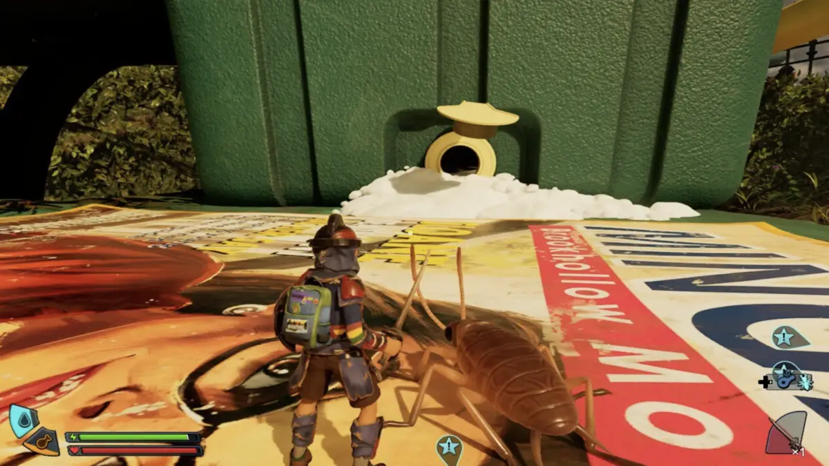 Step 9 - Entering the ice box through the hole in that is surrounded by ice Grounded 2.