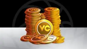 Image of a stack of VC coins used as featured image in How Much is VC in NBA 2K26?