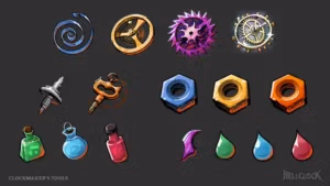 Clockmaker's Tools in Hell Clock 1.1 crafting update.