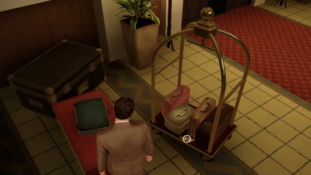 Death on the Nile Golden Mustache Chapter 1 Location Luggage Cart