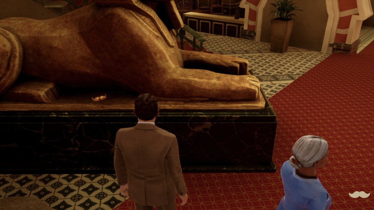 Death on the Nile Golden Mustache Chapter 1 Location Sphinx Statue