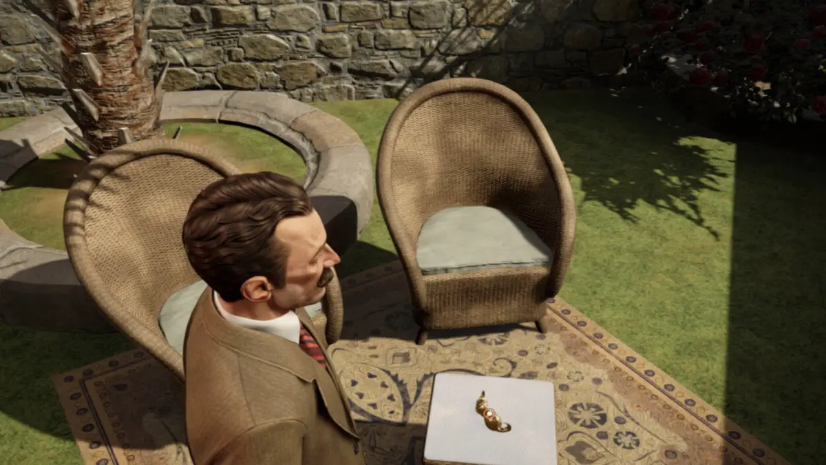 Death on the Nile Golden Mustache Chapter 1 Location White Table