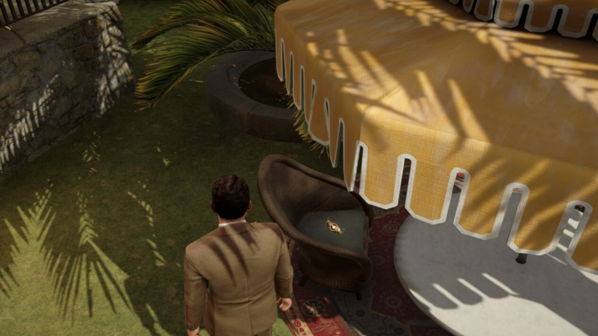 Death on the Nile Golden Mustache Chapter 1 Location Yellow Umbrella