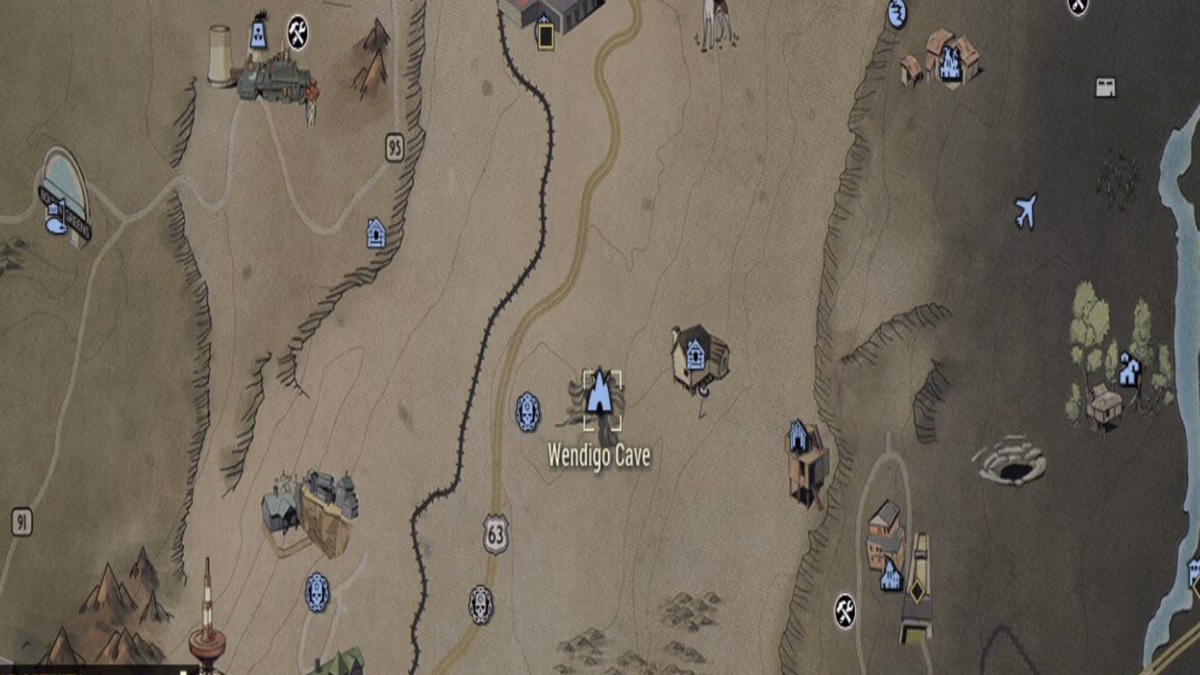Fallout 76 Wendigo Cave Location