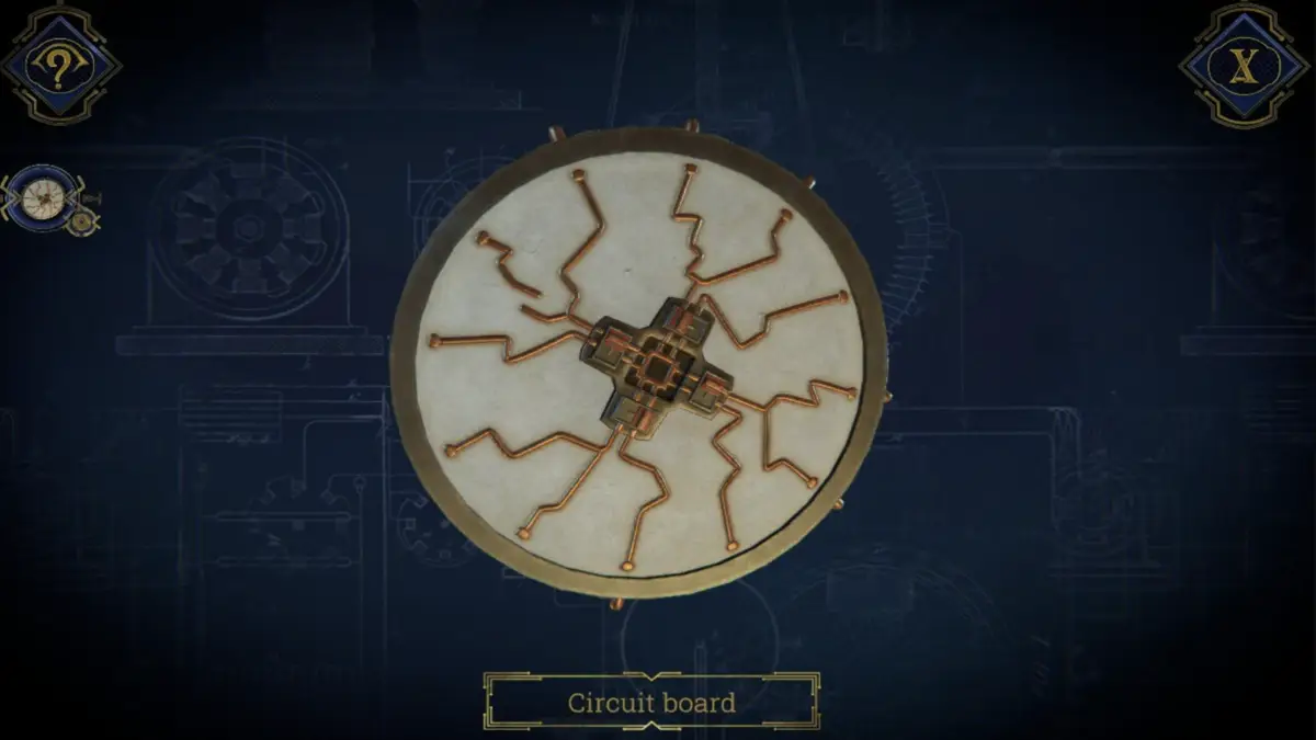 First Circuit Board Puzzle in The House of Tesla Chapter 3 Walkthrough