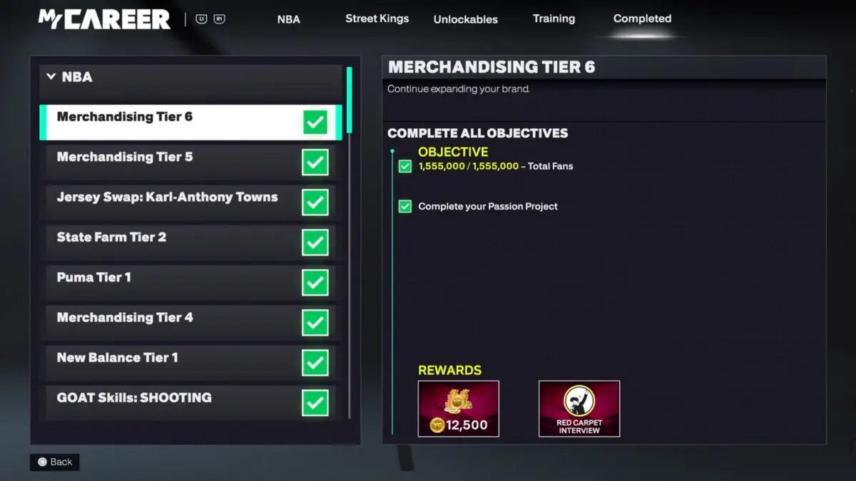 How to Complete Passion Project in NBA 2K26