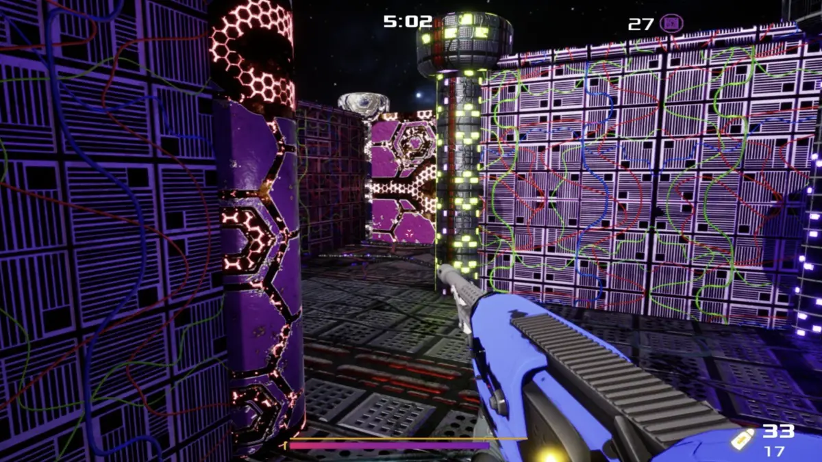 In-game Screenshot of a Maze in Labyrainth