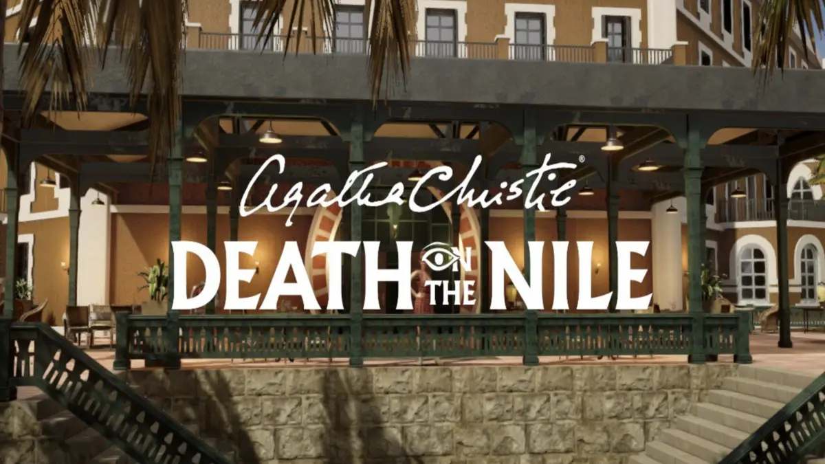 In-game Title screen for Death on the Nile review