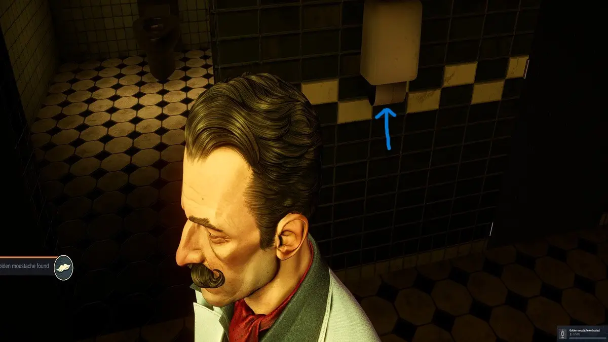 Golden Mustache Location 1 Club Bathroom