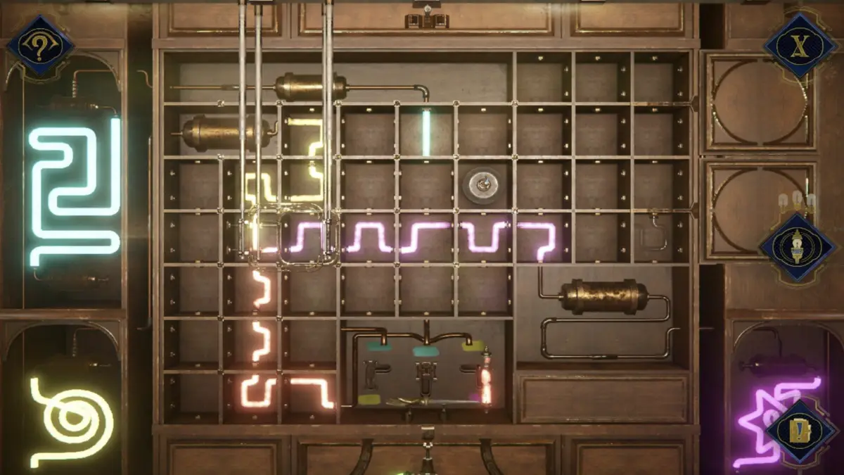 Orange Gas Puzzle in The House of Tesla Chapter 4 Walkthrough