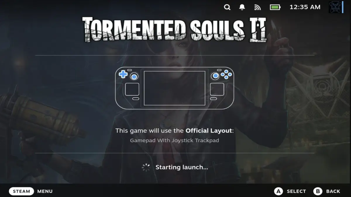 Playing Tormented Souls 2 on the Steam Deck