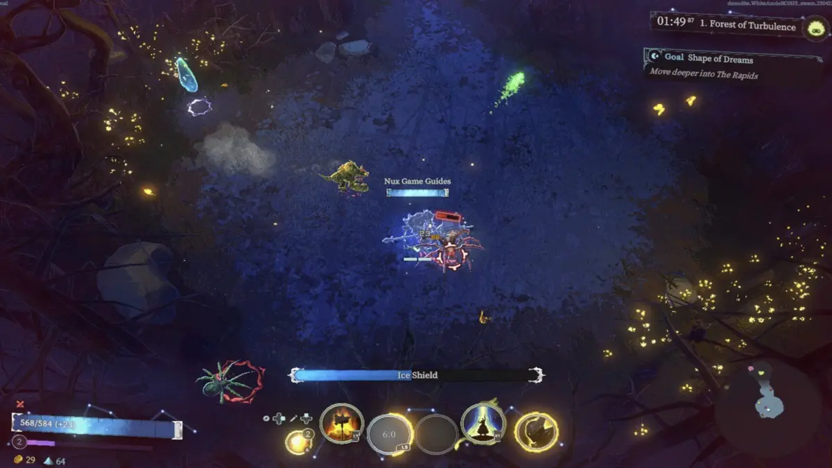 Playing Vesper in the FOrest of Turbulence in Shape of Dreams demo impressions