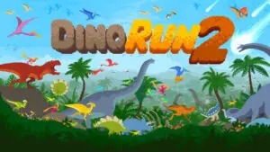 Key art from the Steam store page used as featured image for Dino Run 2 Hands-On Impression.