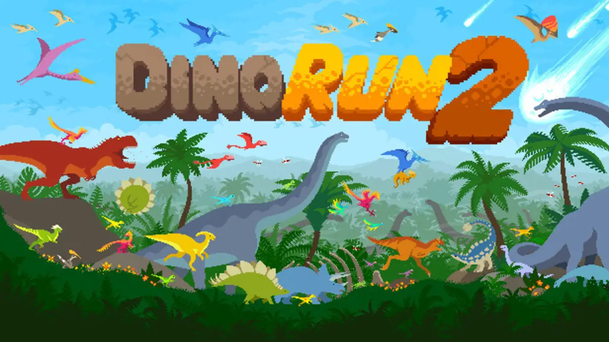 Key art from the Steam store page used as featured image for Dino Run 2 Hands-On Impression.
