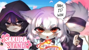 Promotional Artwork from the official Roblox game page used as featured image for Sakura Stand Trello