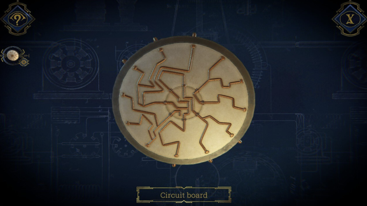 Second Circuit Board Puzzle in The House of Tesla Chapter 3 Walkthrough