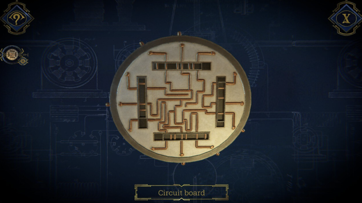 Third Circuit Board Puzzle in The House of Tesla Chapter 3 Walkthrough
