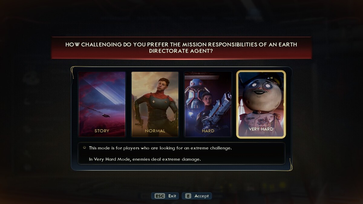 Difficulty Settings Explained in The Outer Worlds 2