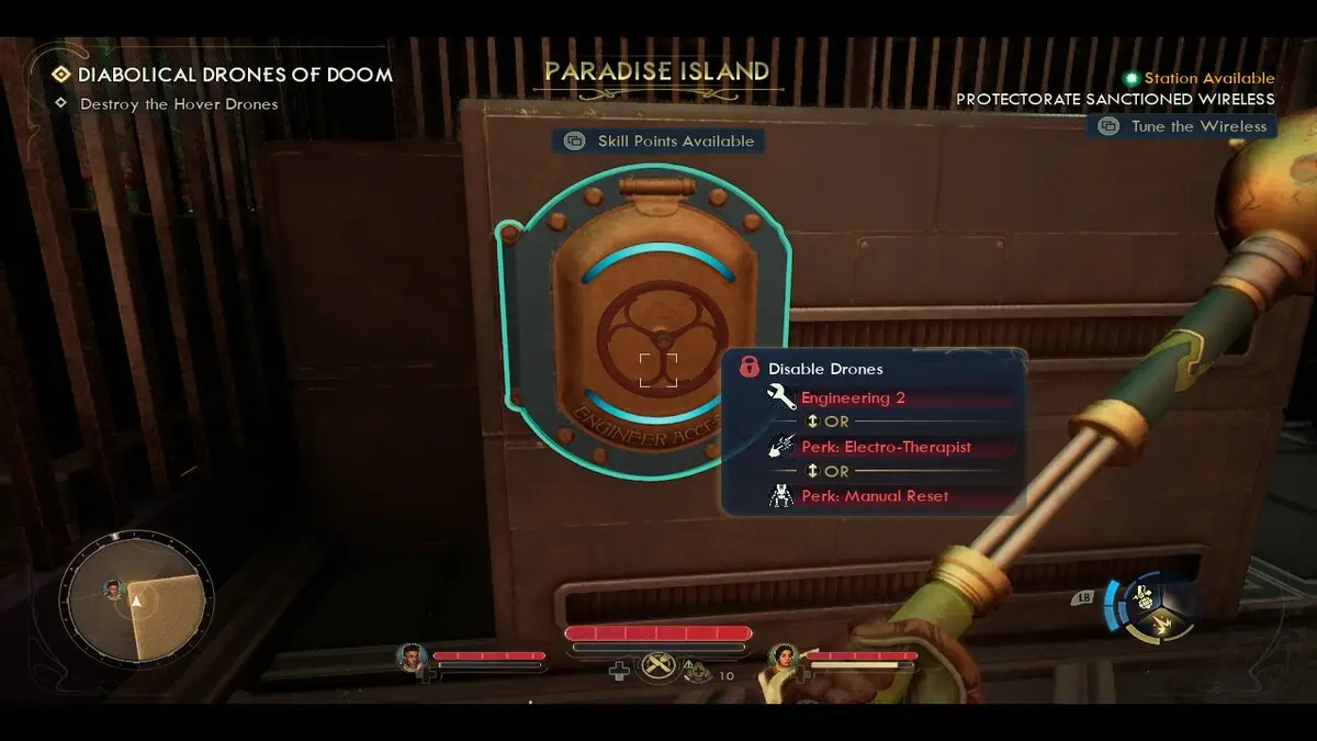 Hover Drones Control Panel The Outer Worlds 2