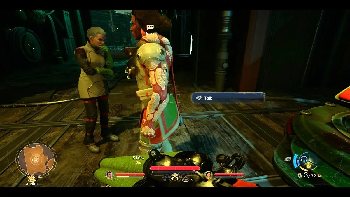 Picking the Crabble Graft Inez The Outer Worlds 2