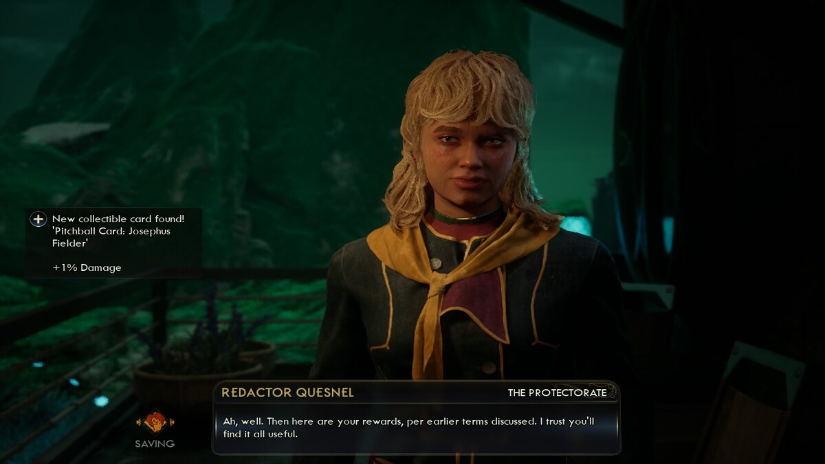 Redactor Quesnel in The Outer Worlds 2