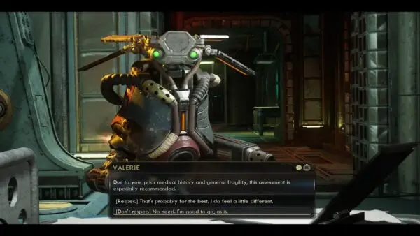 Respecing in The Outer Worlds 2