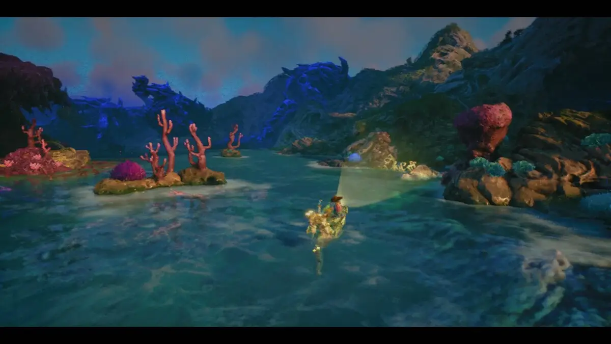 Guardians of the Sea (The Coral Sanctum) in-game screenshot for The Keeper Achievements Guide